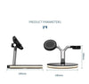 15w fast wireless charging | compact charging stand | apple magsafe compatible | energy saving