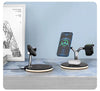 15w fast wireless charging | compact charging stand | apple magsafe compatible | ultrasonic cleaning