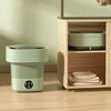 mini foldable washer dryer | compact laundry machine for socks | space-saving washing gadget | IP68 waterproof