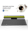 flexible roll-up keyboard | portable bluetooth keyboard | waterproof silicone keyboard | ultrasonic cleaning