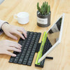 flexible roll-up keyboard | portable bluetooth keyboard | waterproof silicone keyboard | ultrasonic cleaning