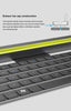 flexible roll-up keyboard | portable bluetooth keyboard | waterproof silicone keyboard | ultrasonic cleaning