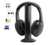 noise cancelling tv headphones | rechargeable wireless tv headphones | over-ear tv headphones with mic | ultrasonic cleaning