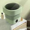 mini foldable washer dryer | compact laundry machine for socks | space-saving washing gadget | IP68 waterproof