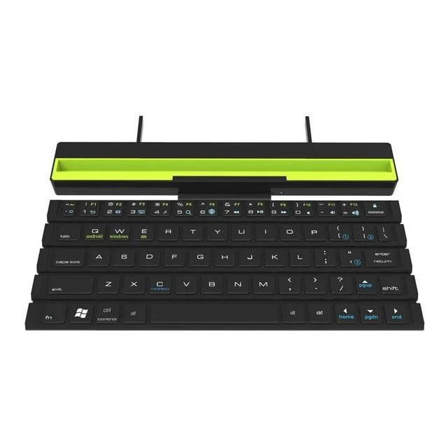flexible roll-up keyboard | portable bluetooth keyboard | waterproof silicone keyboard | ultrasonic cleaning