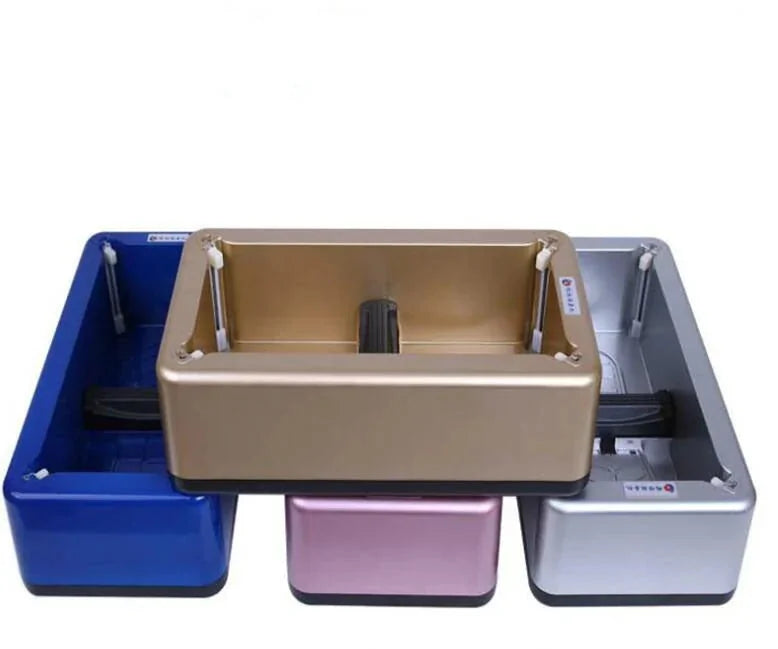 disposable overshoe machine | automatic overshoe dispenser | hygienic foot cover machine | energy saving