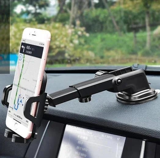 adjustable car phone holder | universal phone mount for car | 360-degree rotating holder | ultrasonic cleaning