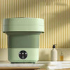 mini foldable washer dryer | compact laundry machine for socks | space-saving washing gadget | 24hr battery