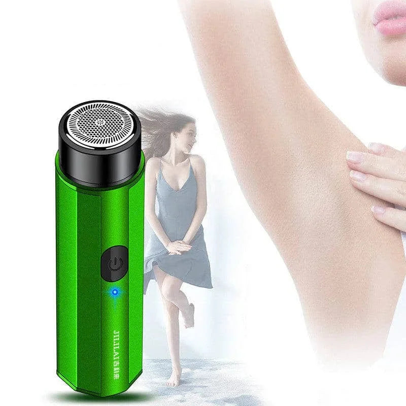 mini electric shaver | waterproof shaver for men | compact travel shaver | ultrasonic cleaning