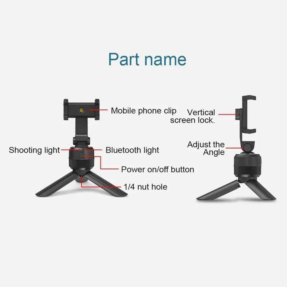 electric selfie stick | face recognition tracking | telescopic selfie stick | ultrasonic cleaning