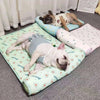 cooling pet mat | breathable dog blanket | washable cat bed | ultrasonic cleaning
