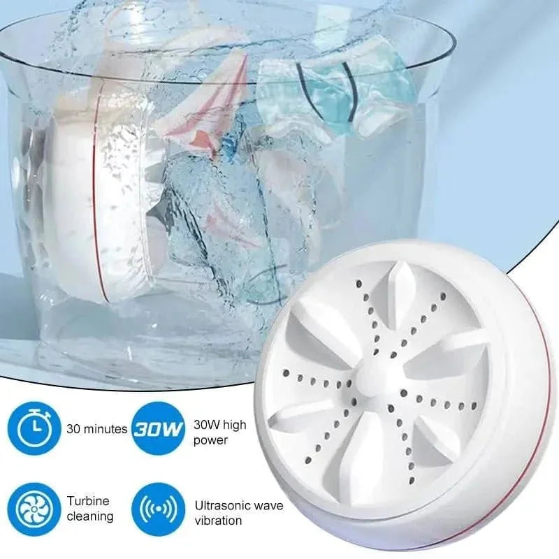 portable turbine washing machine | compact mini washer | lightweight laundry appliance | energy saving