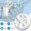 portable turbine washing machine | compact mini washer | lightweight laundry appliance | energy saving