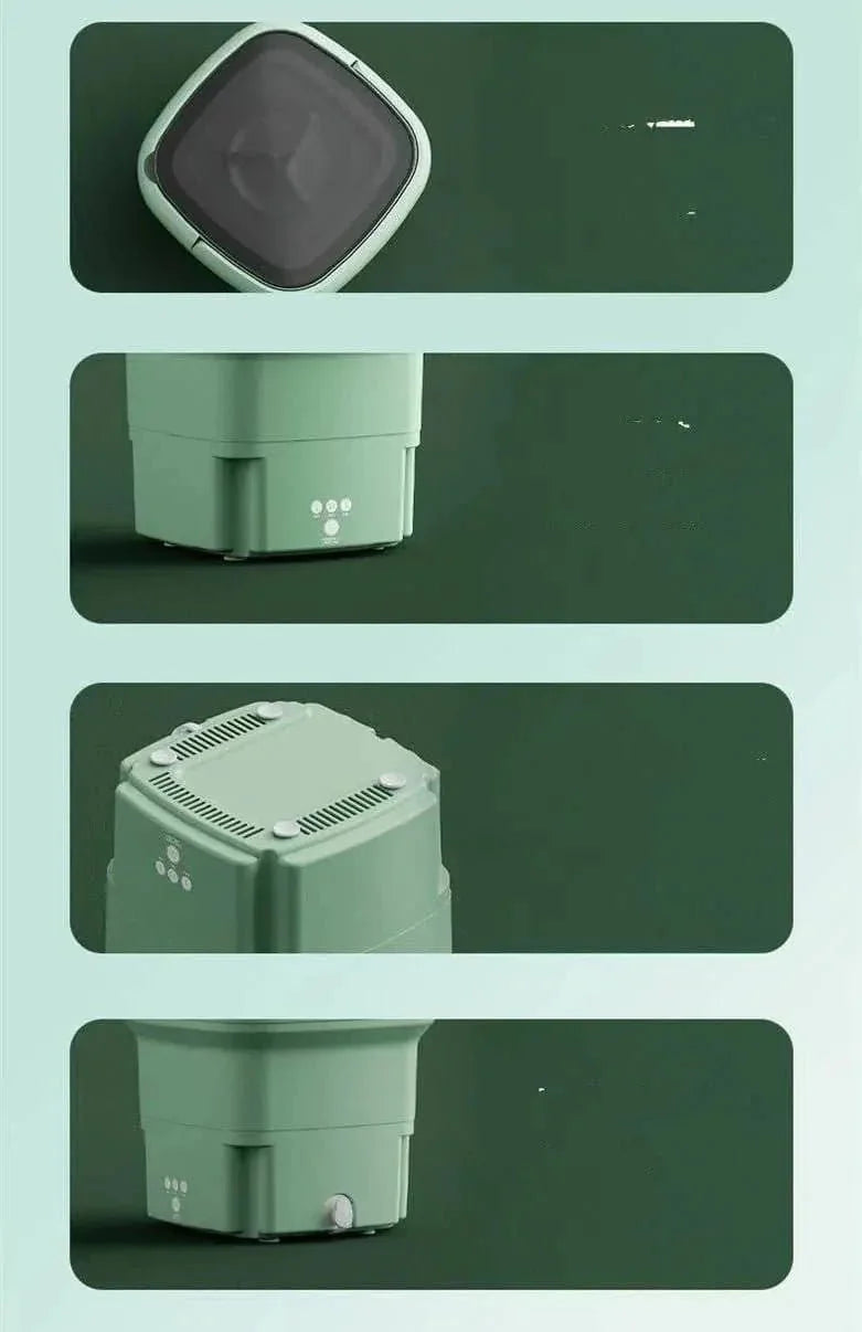 ultrasonic cleaning technology | portable washing machine | energy-efficient appliance | energy saving